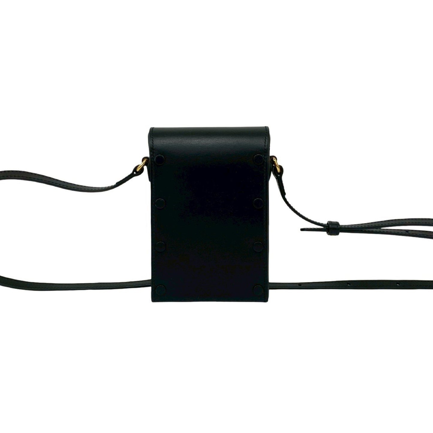 Gucci Horsebit 1955 Calf Leather Mini Shoulder Bag/Pochette/Sacoche In Black 179-7