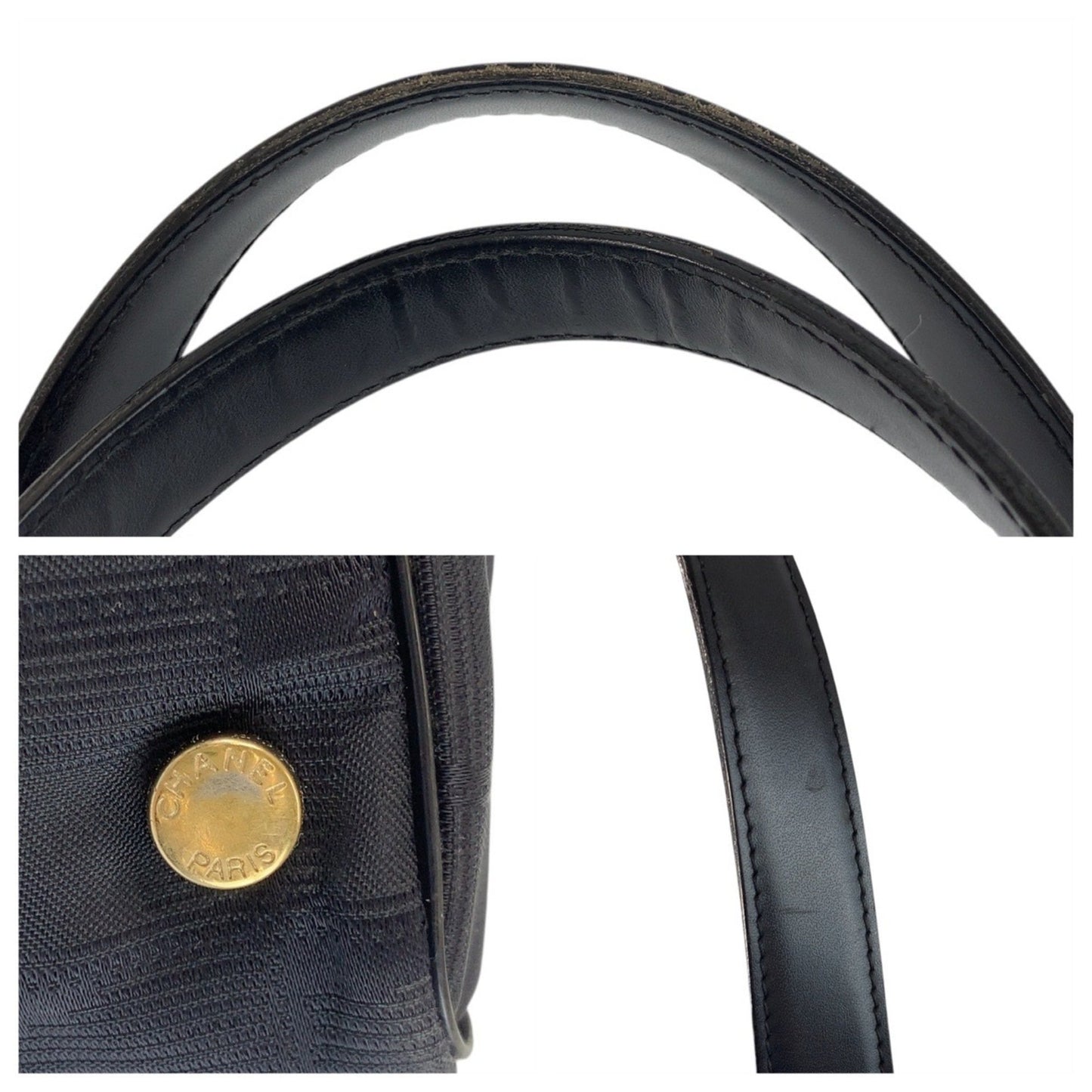 Chanel New Travel Line Tote Mm In Black With Gold Hardware