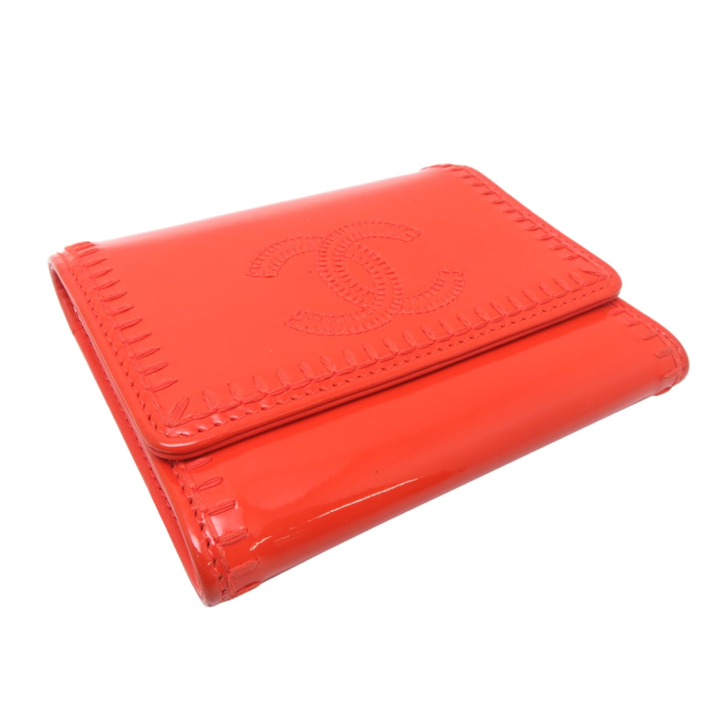 Leather Chanel Wallet (Bi-Fold) Patent