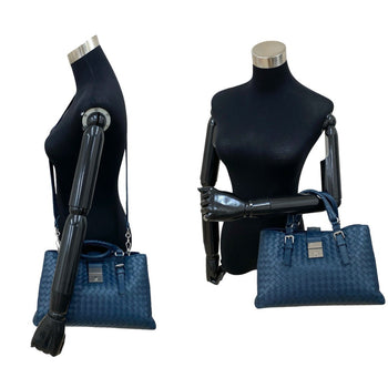 Bottega Veneta Intrecciato Leather 2-Way Handbag/Shoulder Bag