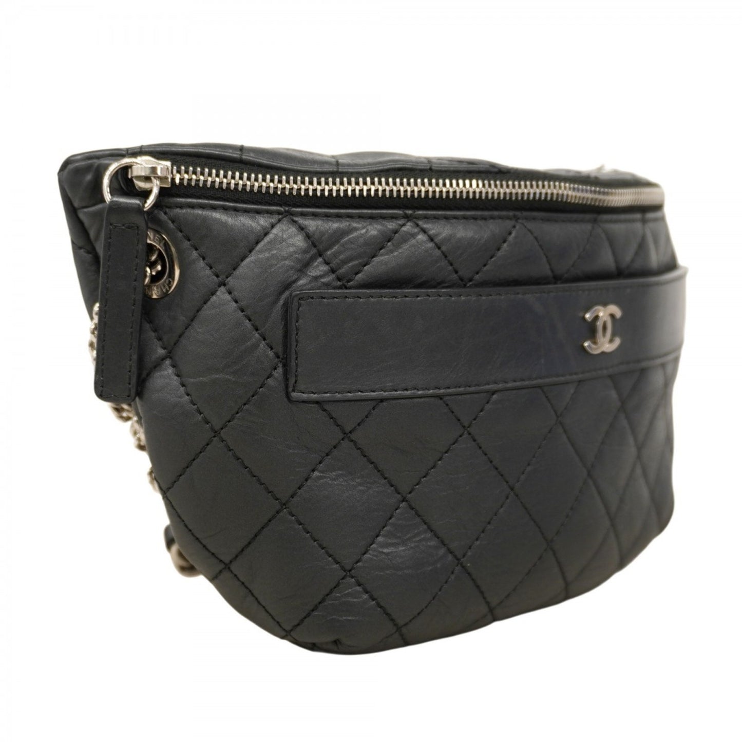 Chanel Matelasse Leather Waist Bag