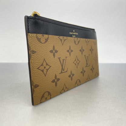 Louis Vuitton Monogram Reverse Purse M80390 Brown/Black