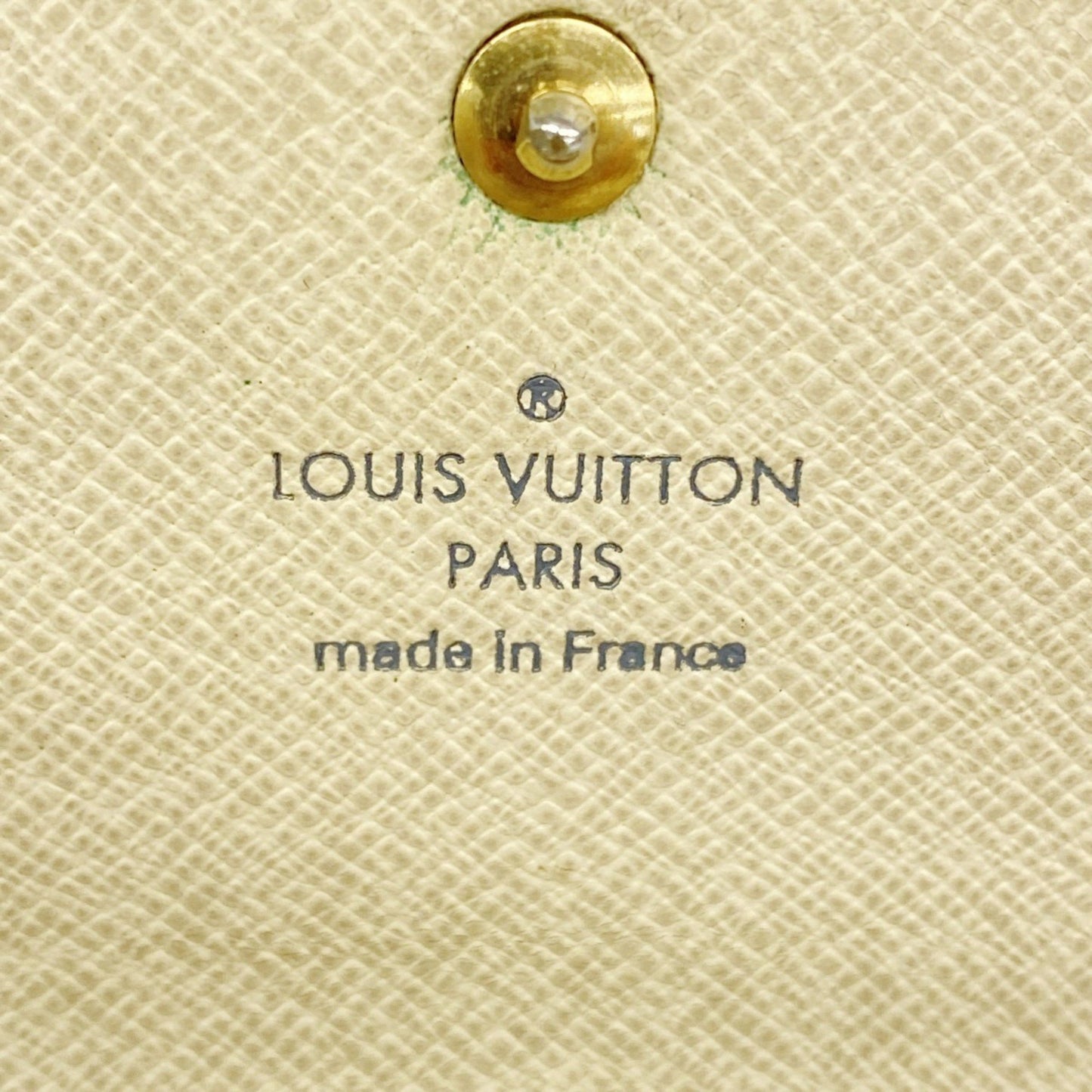 Louis Vuitton Damier Azur Portefeuille Sarah Long Wallet N61735 White