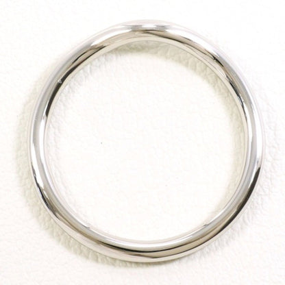 Tiffany Curved Band Pt950 Ring Total Weight: Approx. 3.4G