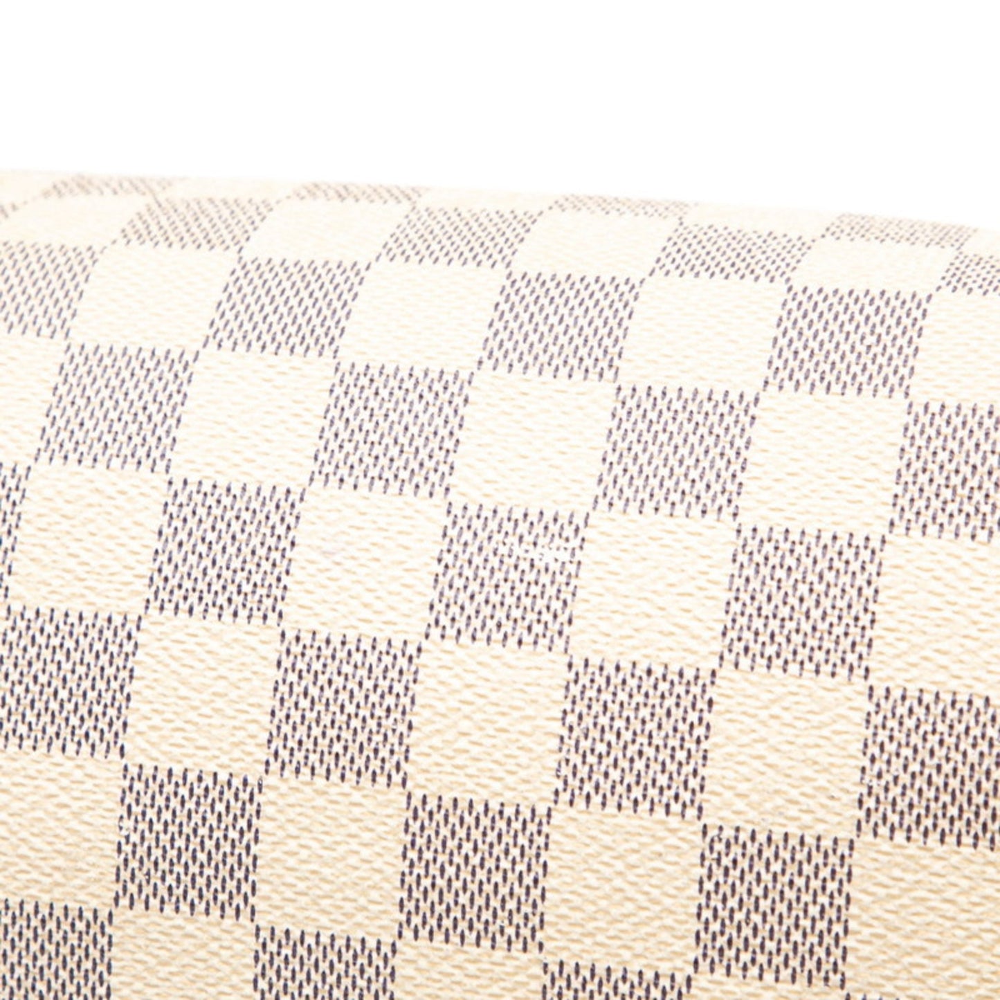 Louis Vuitton Damier Azur Speedy 25 Handbag/Mini Boston Bag N41371 White Leather