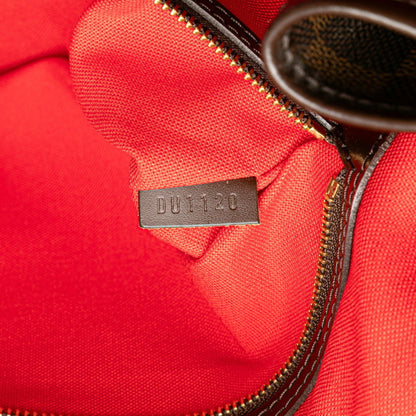 Louis Vuitton Damier Batignolles Horizontal Spo Tote Bag Shoulder N48179 Brown Pvc Leather