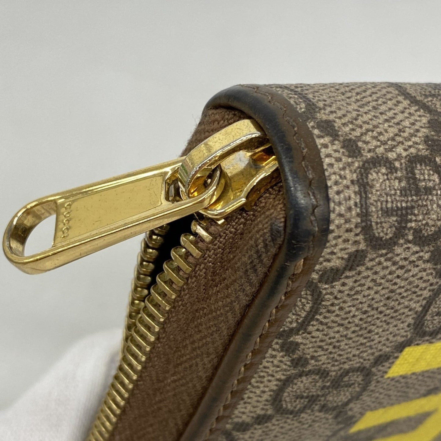 Gucci Gg Supreme Long Wallet 636169 Brown Multicolor