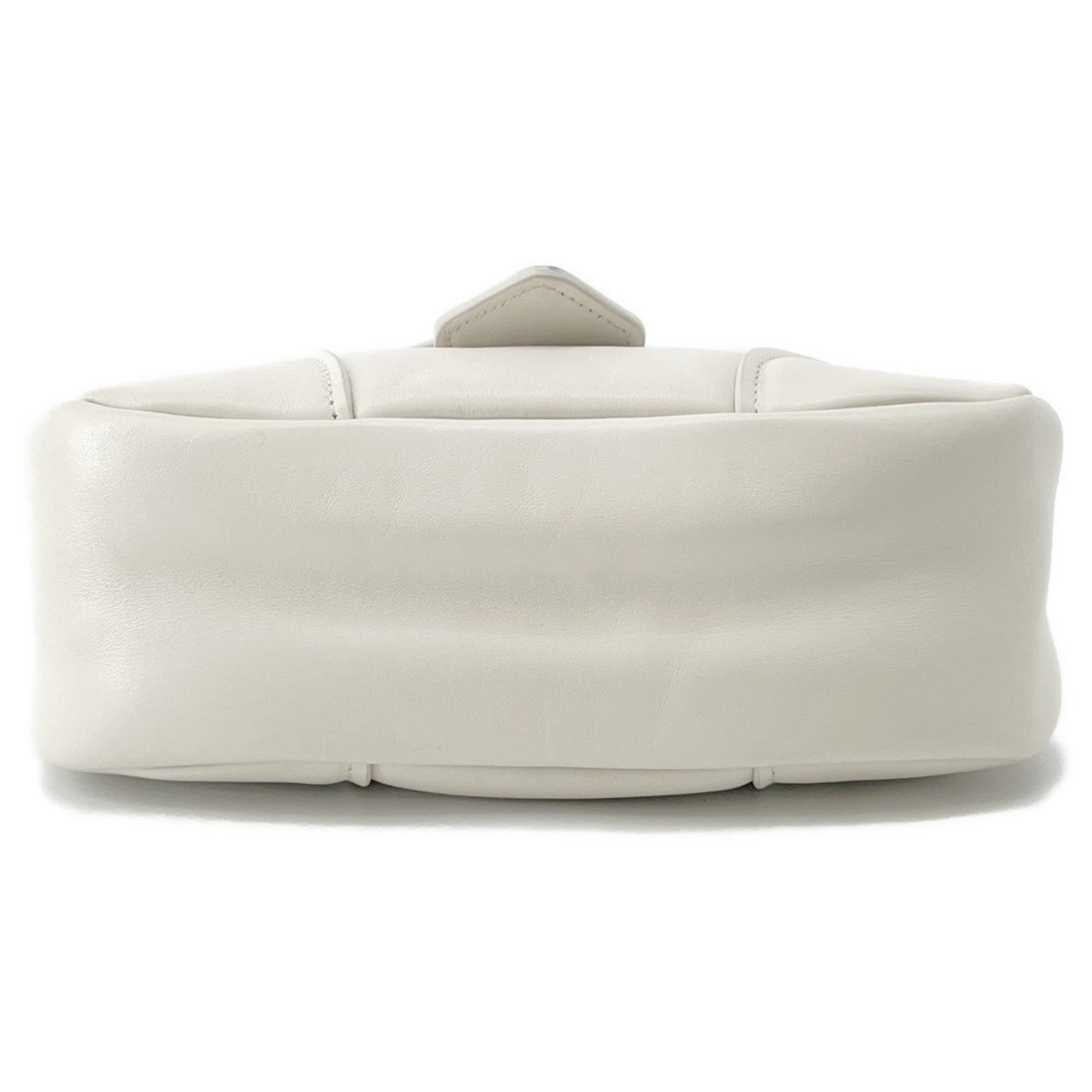 Prada Handbag Moon Leather 1Ba381 Prada Bag White