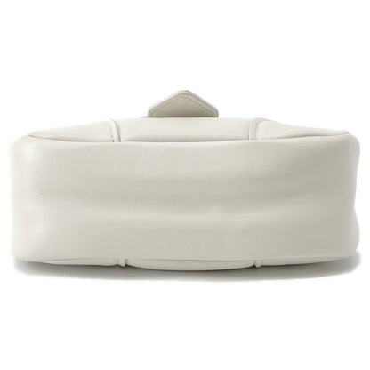 Prada Handbag Moon Leather 1Ba381 Prada Bag White