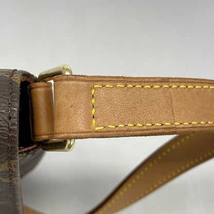 Louis Vuitton Monogram Musette Tango Short Strap Shoulder Bag M51257 Brown