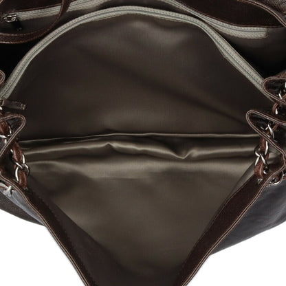 Chanel Shoulder Bag Brown