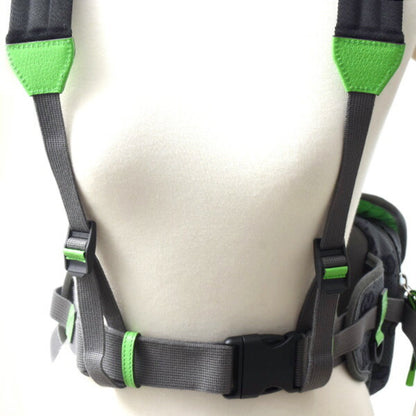 Gucci Men'S Small Backpack Gg Nylon Belt Bag In Gray