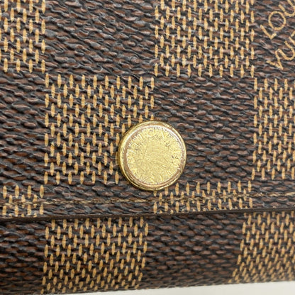 Louis Vuitton Damier Multicle 6 Key Case N62630 Ebene