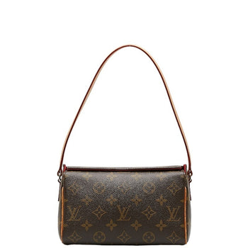 Louis Vuitton Monogram Recital Handbag M51900 Brown Pvc Leather