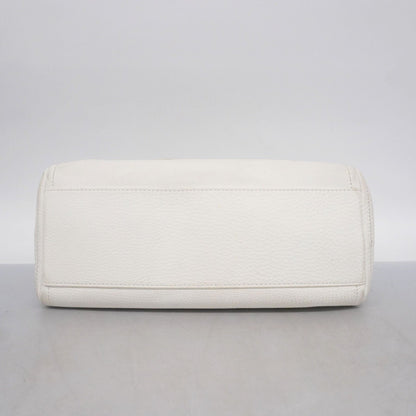 Celine Handbag Leather White