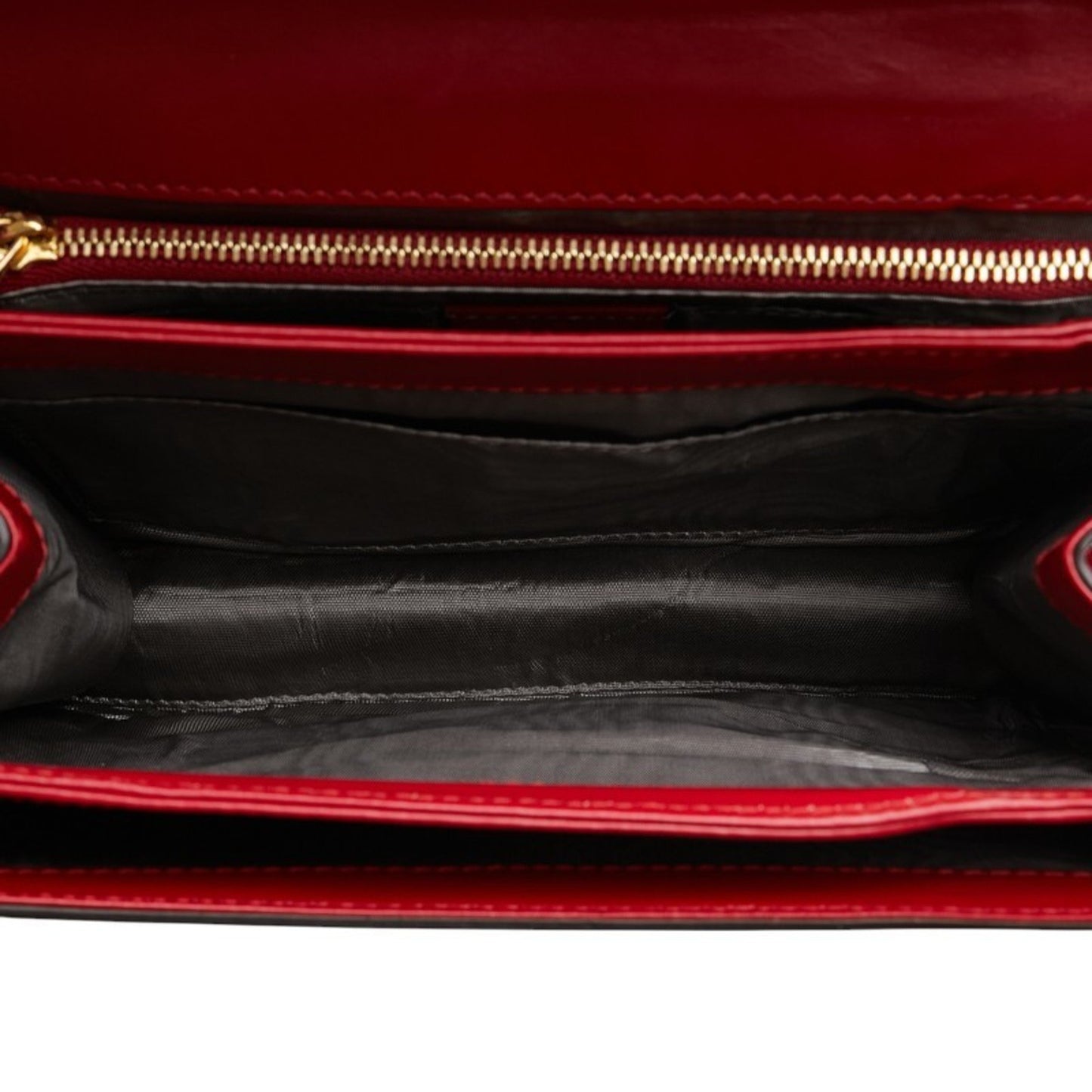Gucci Zumi Shoulder Bag 576388 Red Leather