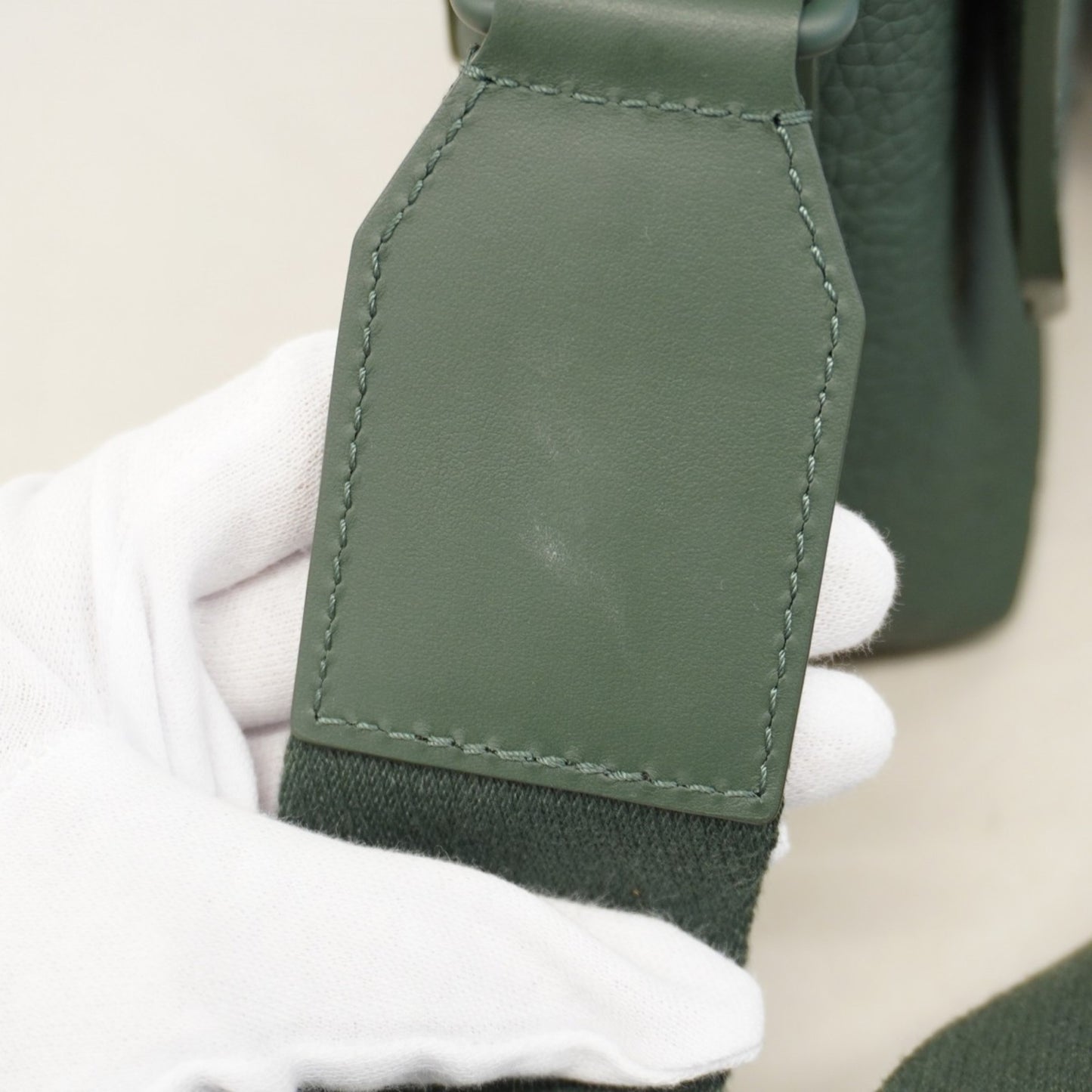 Louis Vuitton Monogram Taurillon S Cape Shoulder Bag M24439 Green