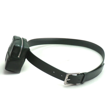 Bottegaveneta Bottega Veneta Intrecciato Leather Belt Bag Waist Dark Green 709342 Va9A5