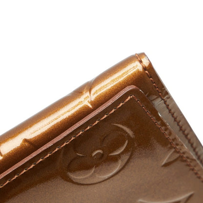 Louis Vuitton Monogram Vernis Walker Pochette M91154 Bronze Brown Patent Leather