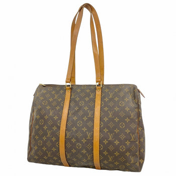Louis Vuitton Monogram Flanery 45 Boston Bag M51115 Brown