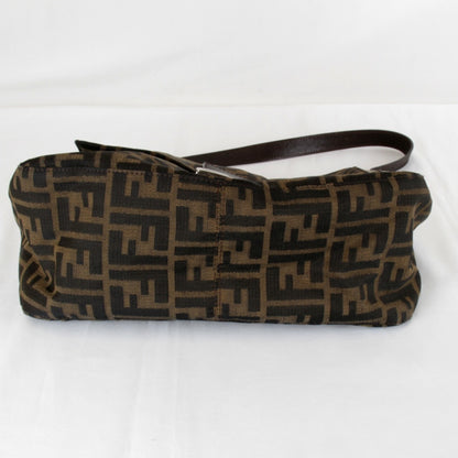 Fendi Zucca Mamma Bucket Shoulder Bag In Brown Canvas