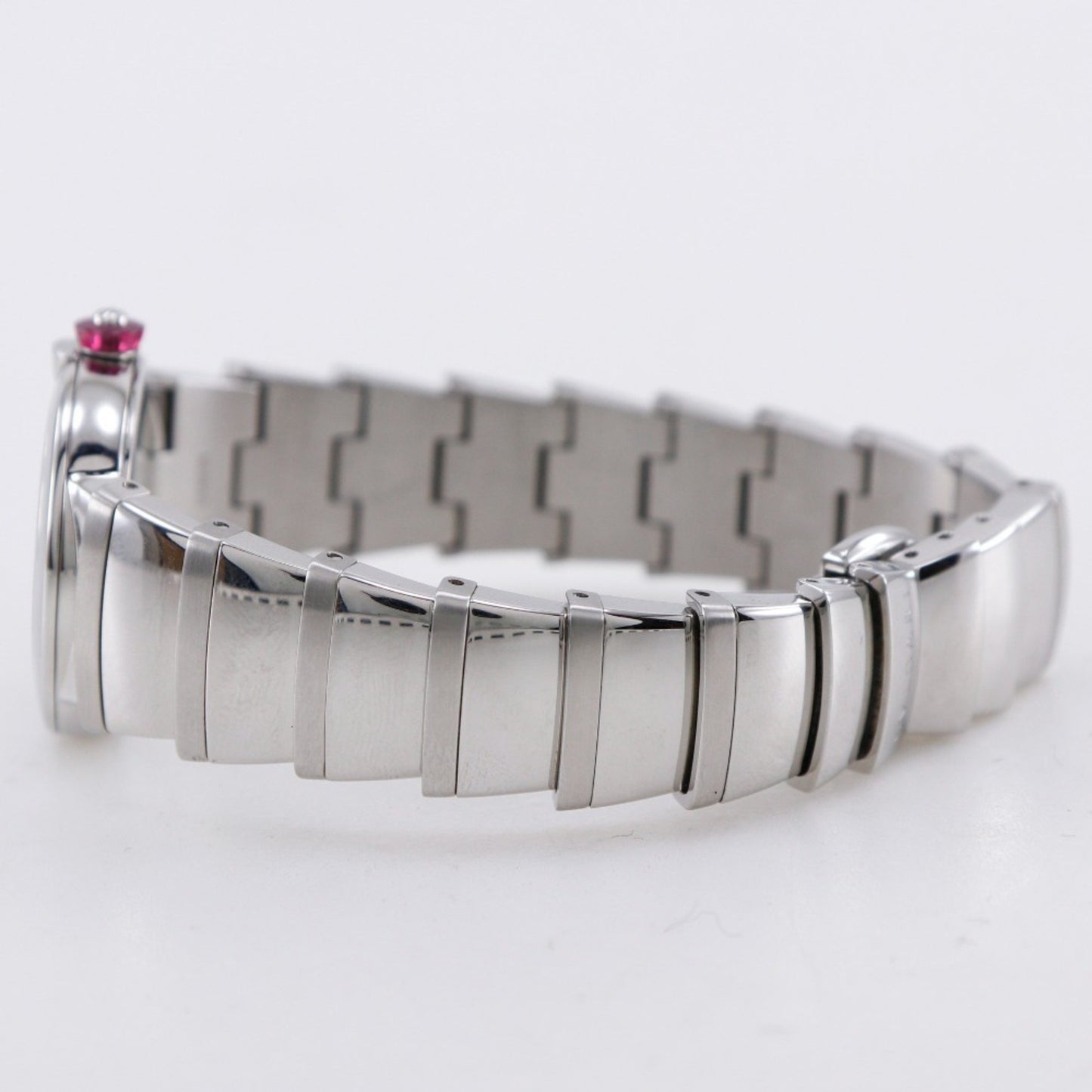 Bvlgari Le Chair Watch Lu28S/Lu28C6S Stainless Steel Quartz Analog Display