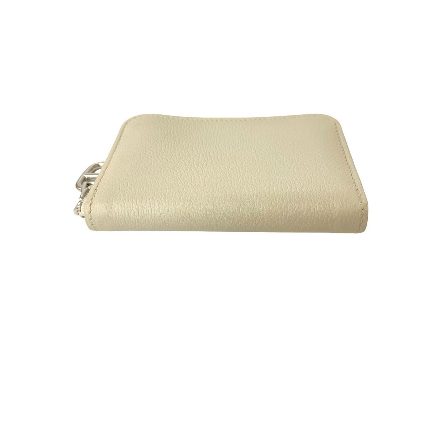 B-Stamped Hermes Zip & Go Leather Coin Purse/Business Card Case