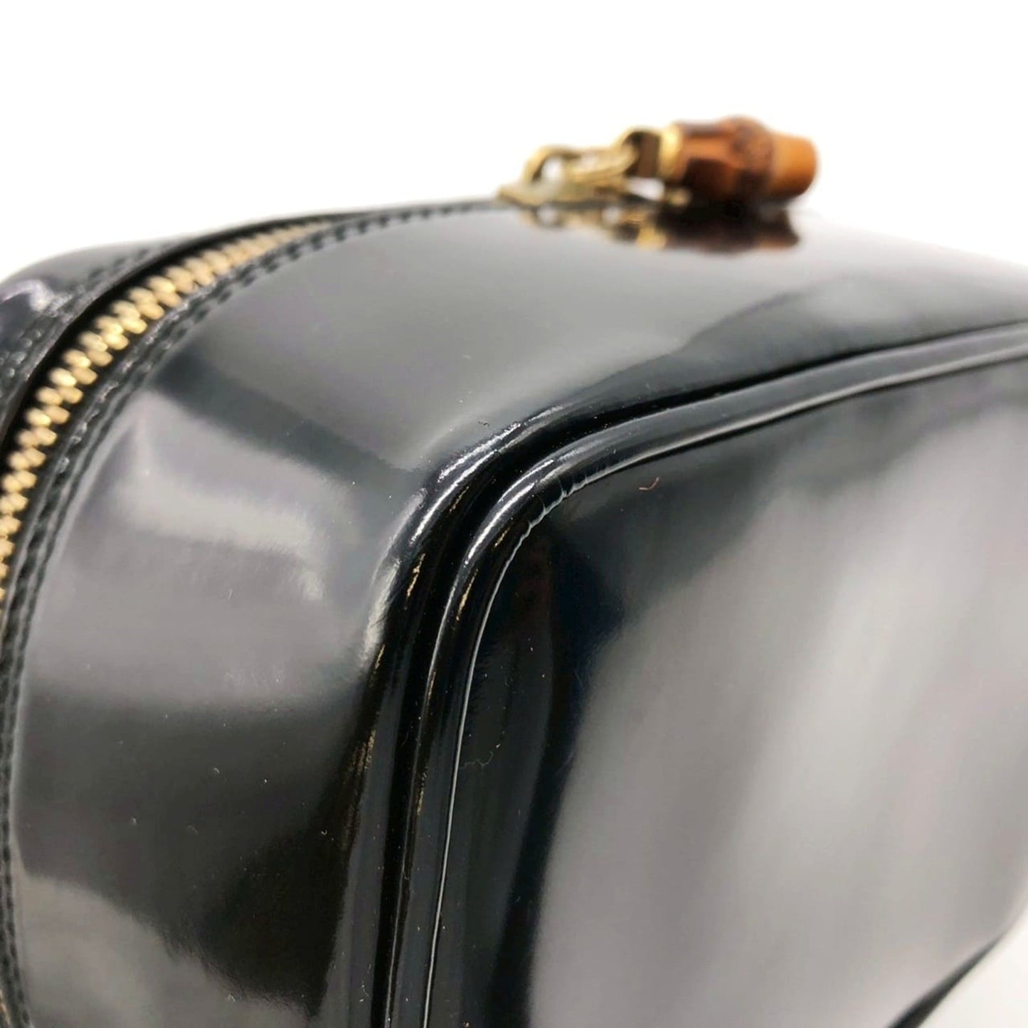 Leather Gucci Handbag Patent