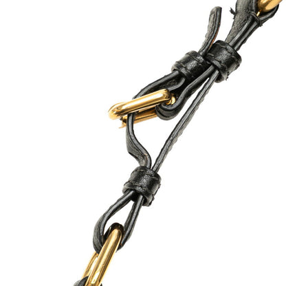 Prada One-Shoulder Bag Br4892 Black Calf Leather