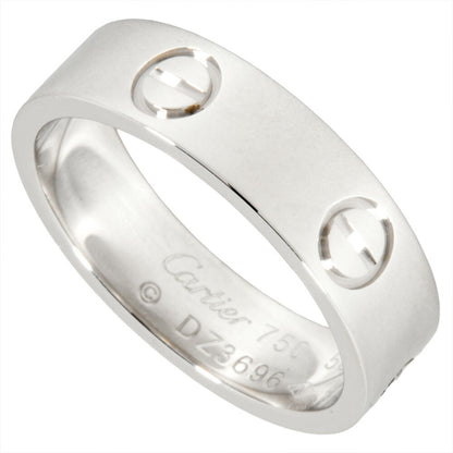 Cartier Love Ring #56 18Kwg 7.2G White Gold Love