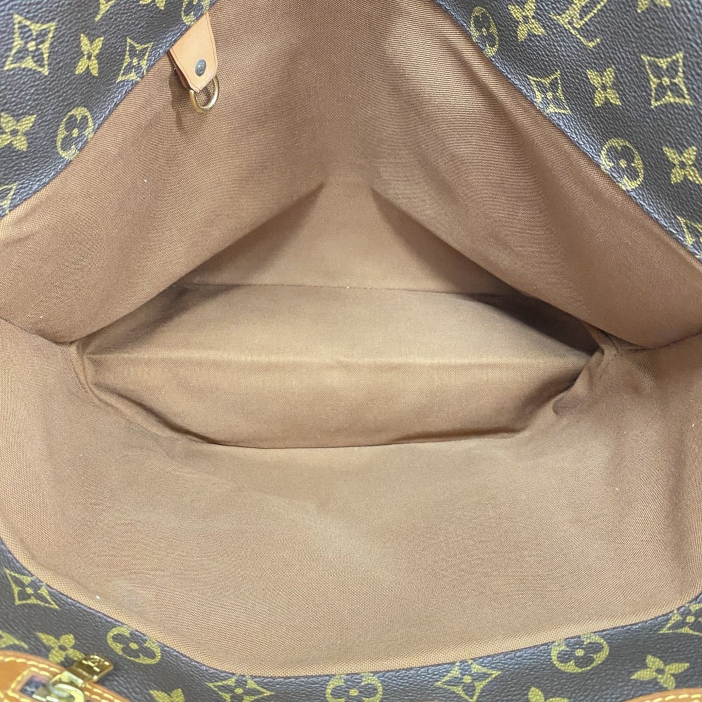 Louis Vuitton Monogram Sac Tote Bag M51109 Brown