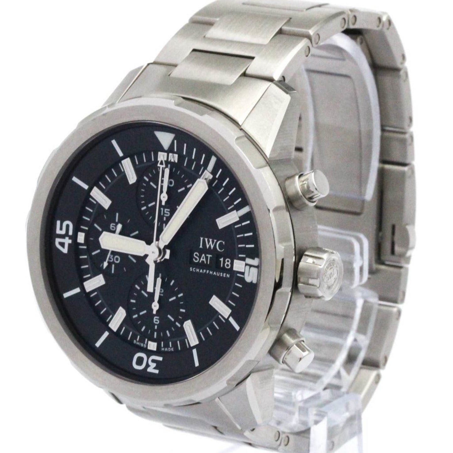 Iwc Aqua Timer Chronograph Steel Automatic