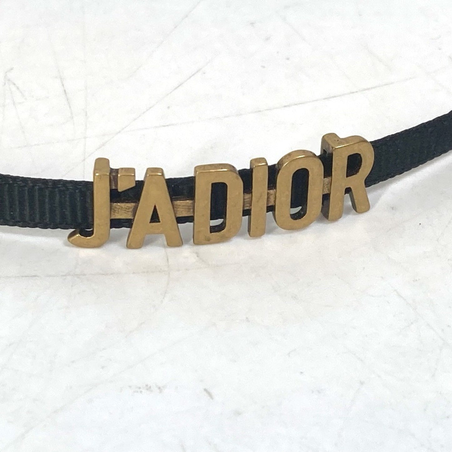 Christian Dior Dior J'Adior Choker Necklace In Gold