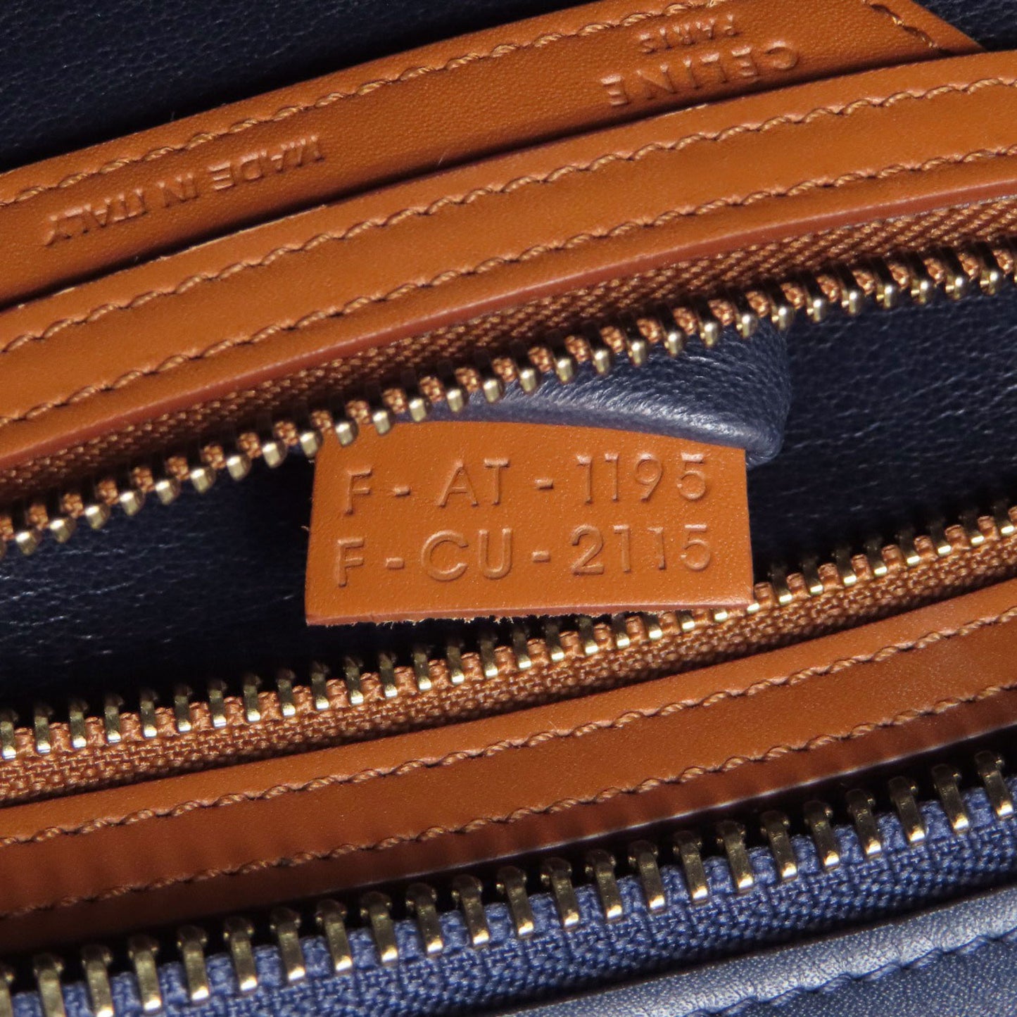 Celine Luggage Micro Tote Bag In Calfskin