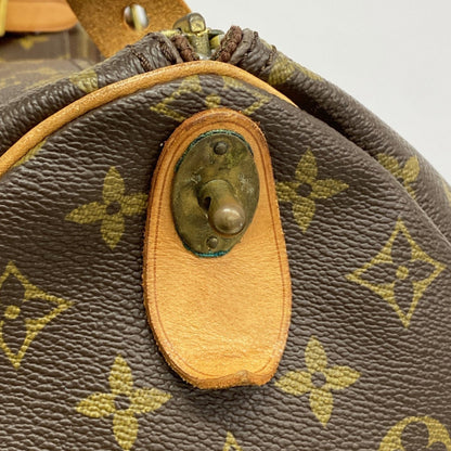 Louis Vuitton Monogram Keepall 60 Boston Bag M41422 Brown
