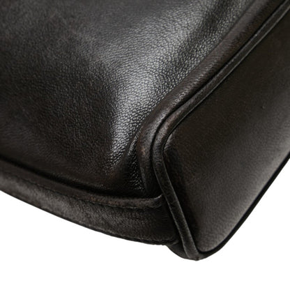 Chanel Coco Mark Chain Shoulder Bag In Black Lambskin