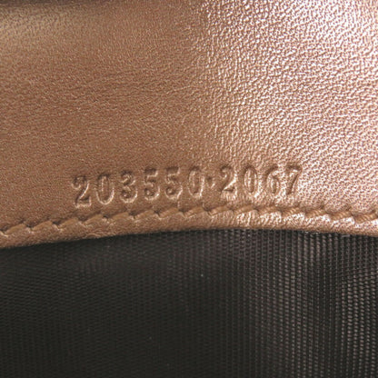 Unused Gucci Guccissima 203550 Leather Pink Beige Long Wallet 0848Gucci