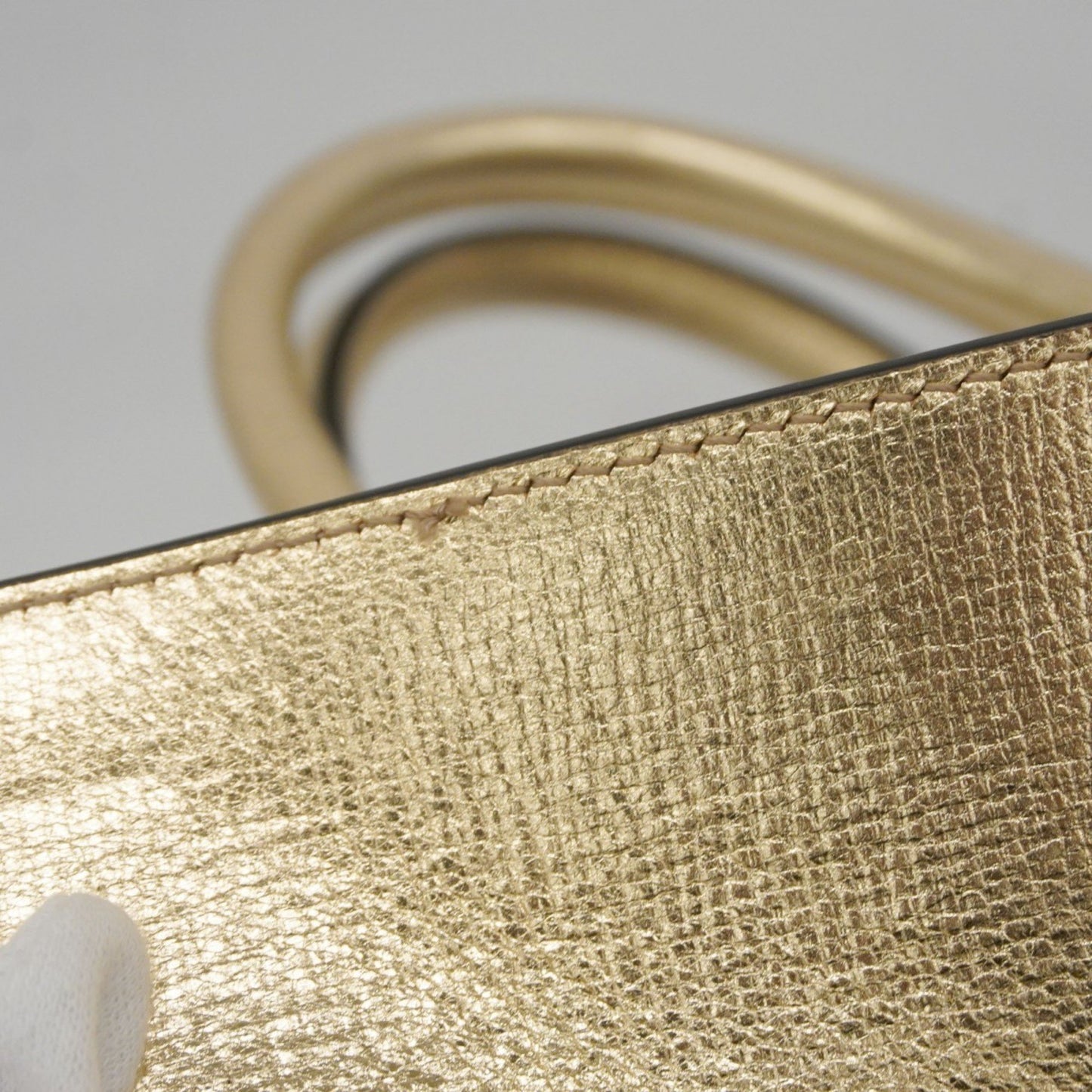 Salvatore Ferragamo Gancini Leather Handbag