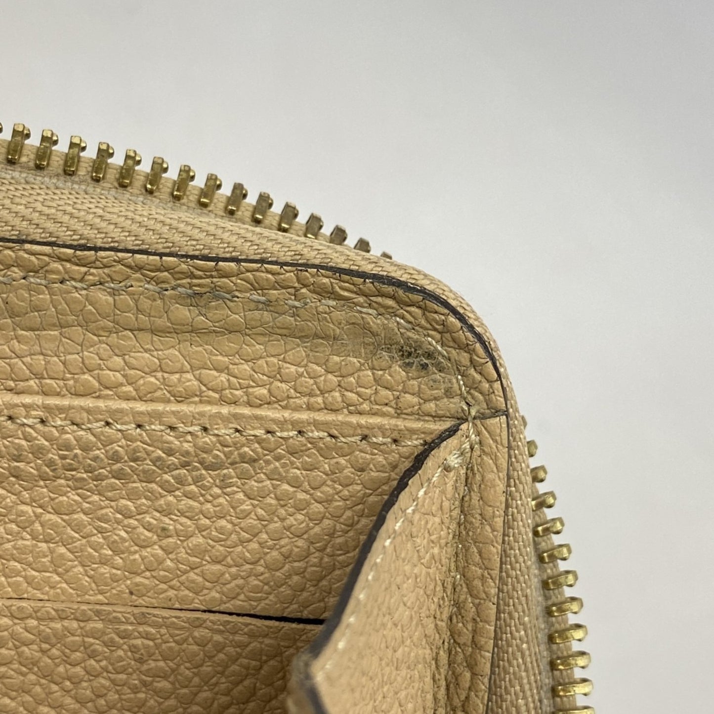 Louis Vuitton Monogram Empreinte Zippy Wallet M61866 Dune
