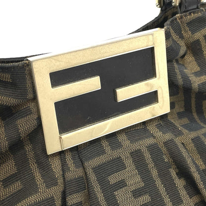 Fendi 8Br616 Zucca Mia Chain Tote Bag In Canvas/Leather
