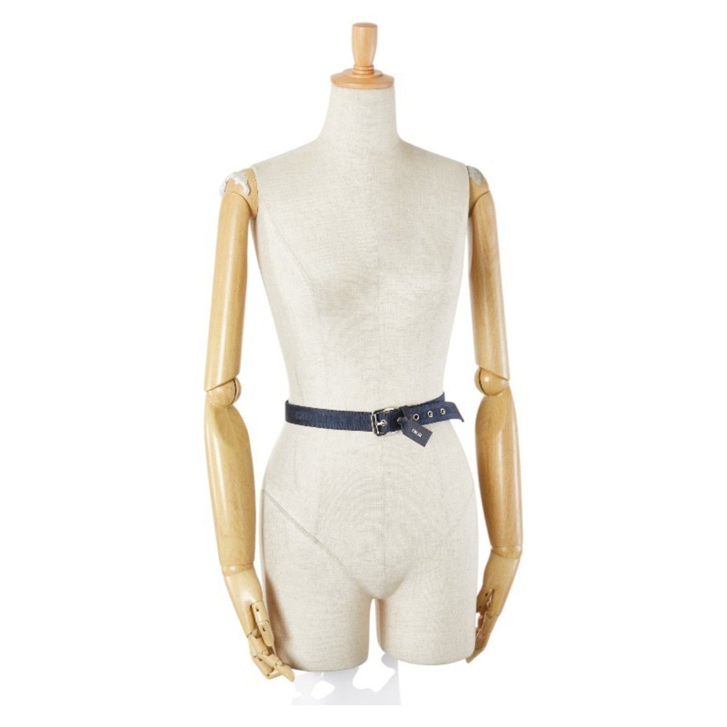 Christian Dior Dior Belt Navy Nylon