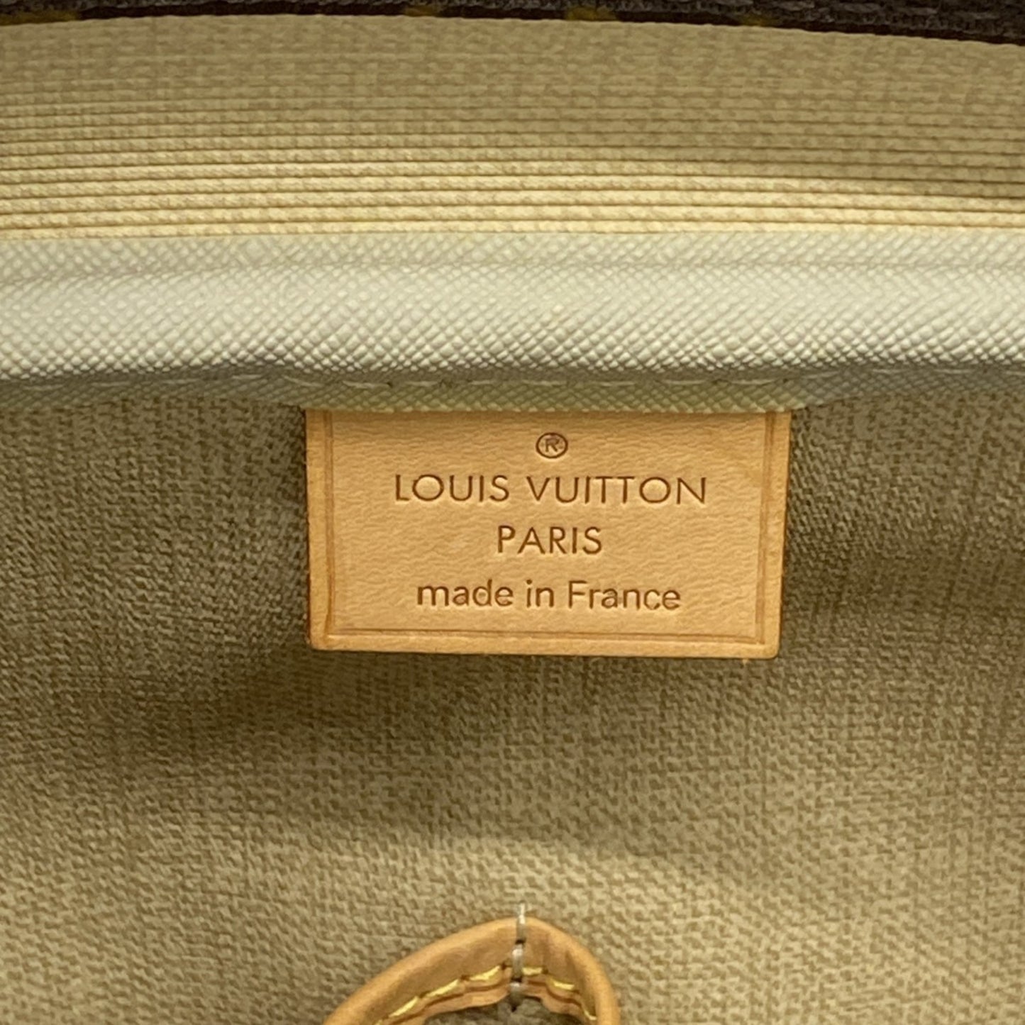 Louis Vuitton Monogram Deauville Handbag M47270 Brown