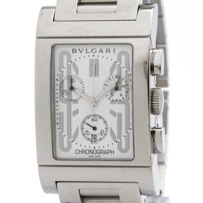 Bvlgari Rettangolo Stainless Steel Quartz