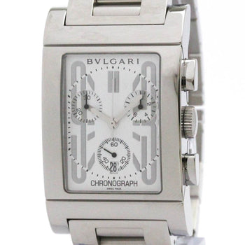Bvlgari Rettangolo Stainless Steel Quartz