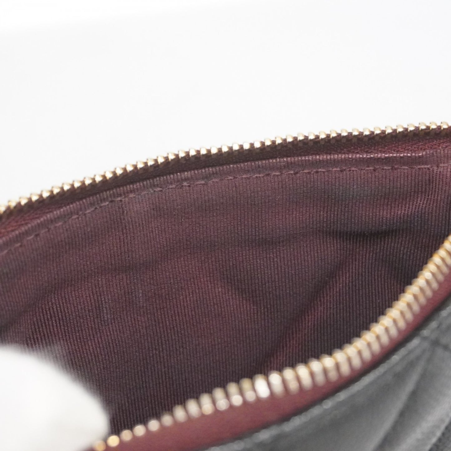 Chanel Matelasse Wallet/Coin Case In Caviar Leather