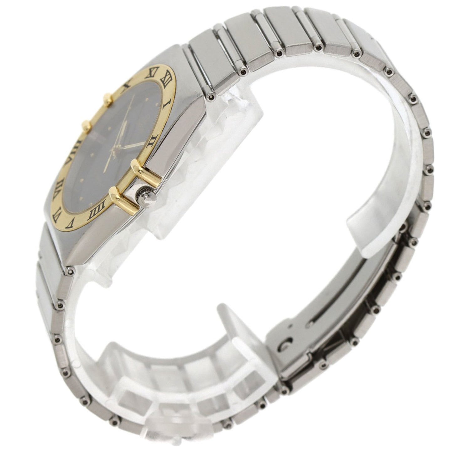 Omega Constellation Flat Bezel Stainless Steel Watch Ssx18Kyg