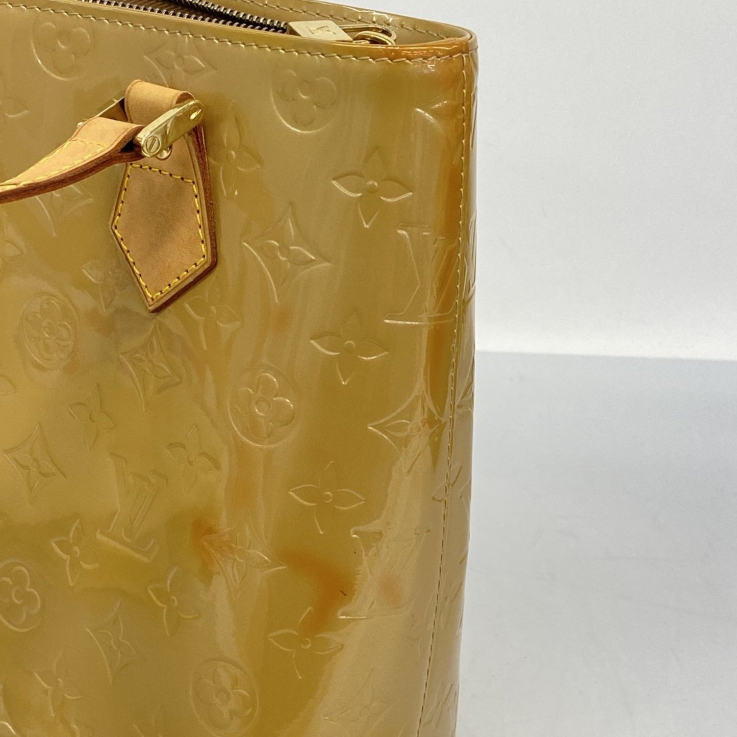 Louis Vuitton Vernis Houston Tote Bag M91340 Noisette