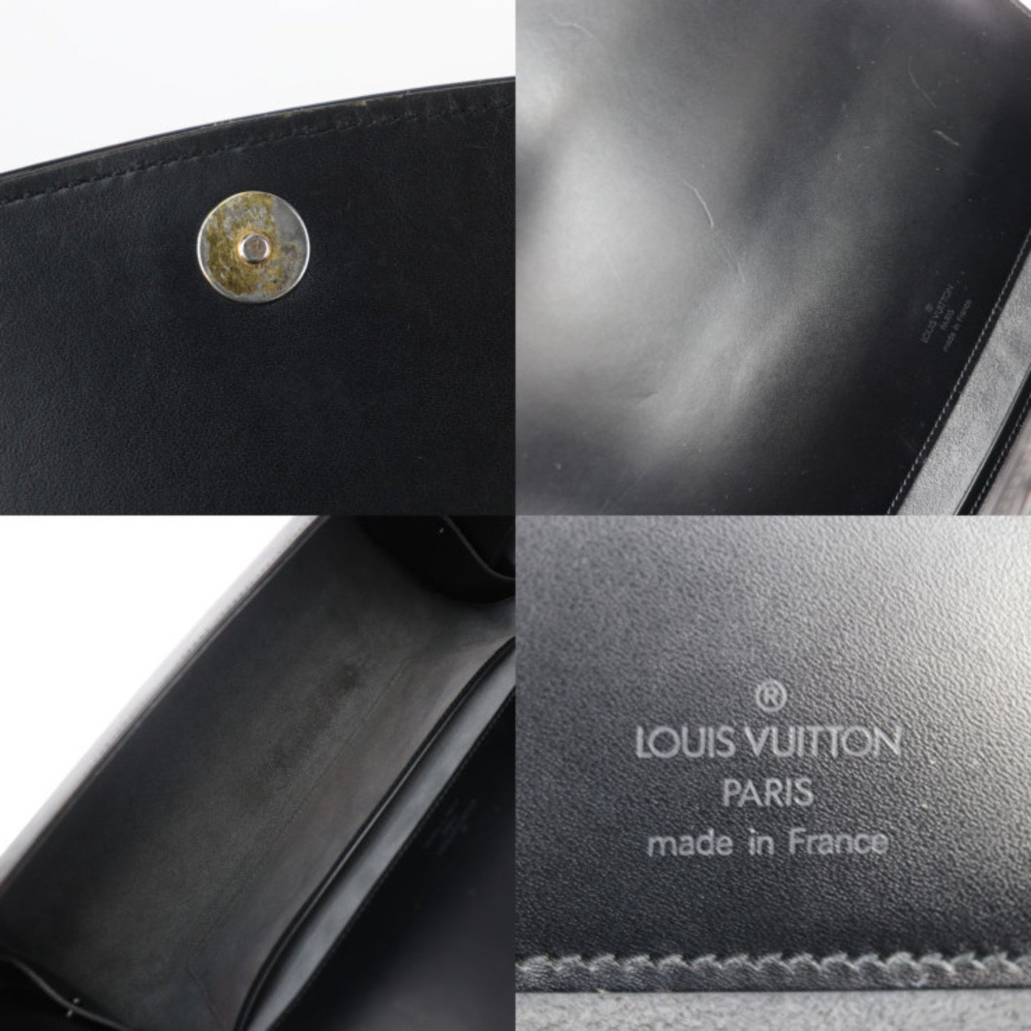 Louis Vuitton Nocturne Gm Shoulder Bag M52172 Epi Leather Black R2414113010039