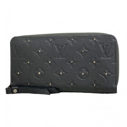 Louis Vuitton Monogram Empreinte Studded Zippy Wallet M61442 Platine