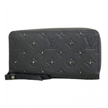 Louis Vuitton Monogram Empreinte Studded Zippy Wallet M61442 Platine